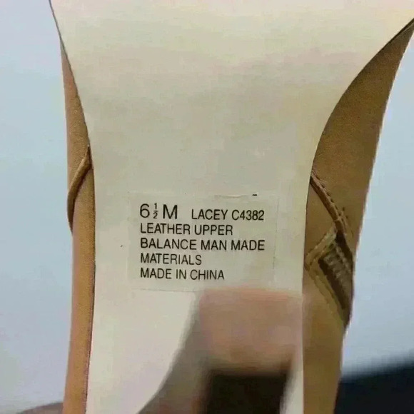 Vintage Mia Lacey Women’s Tan Leather Boots - Picture 9 of 10